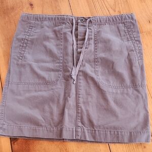 GAP Tie Front Mini Skirt XS